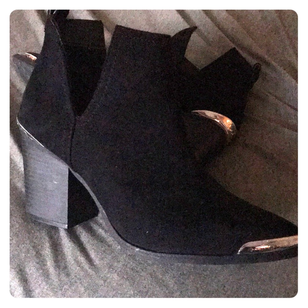 Black booties